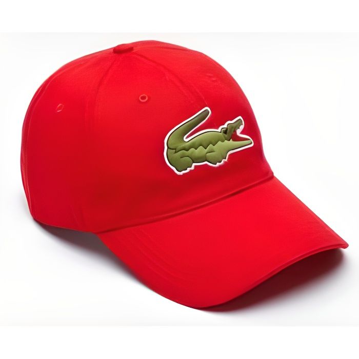 Casquette rouge hotsell lacoste