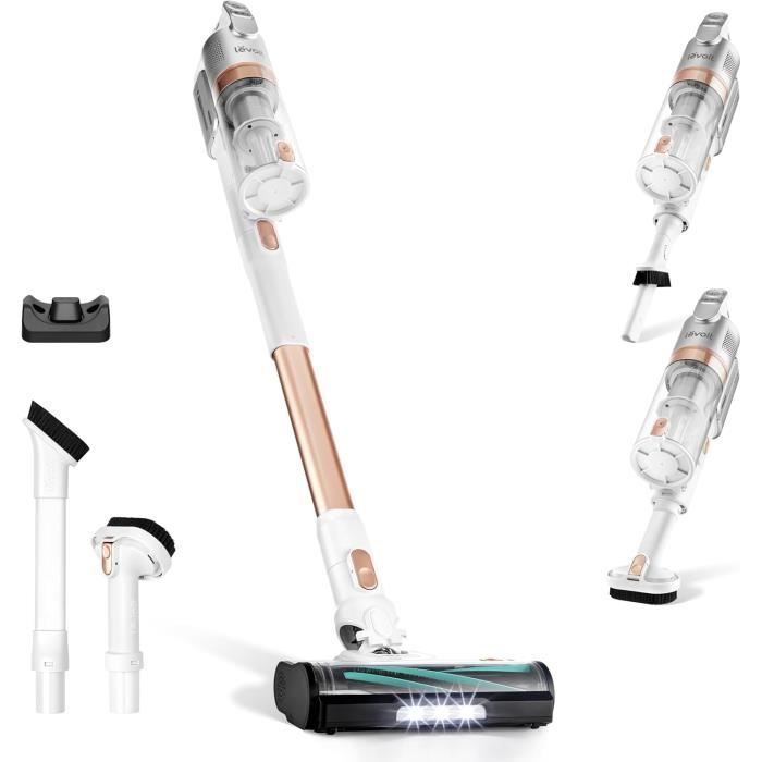 Aspirateur Balai sans Fil LEVOIT 4 en 1 Léger Anti Enchevêtrement jusquà 50 Mins - Levoit