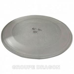 Plateau tournant en verre pour micro-ondes LG - MJS47373301 MC3182NBR - ø 360 m/m - Gris