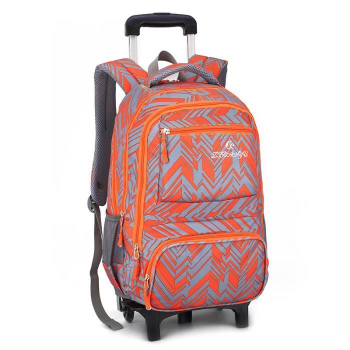 Cartable Scolaire UEK Imperméable - Sac à Dos Enfant Garçon/fille - Capacité Grande - Polyester - Jaune