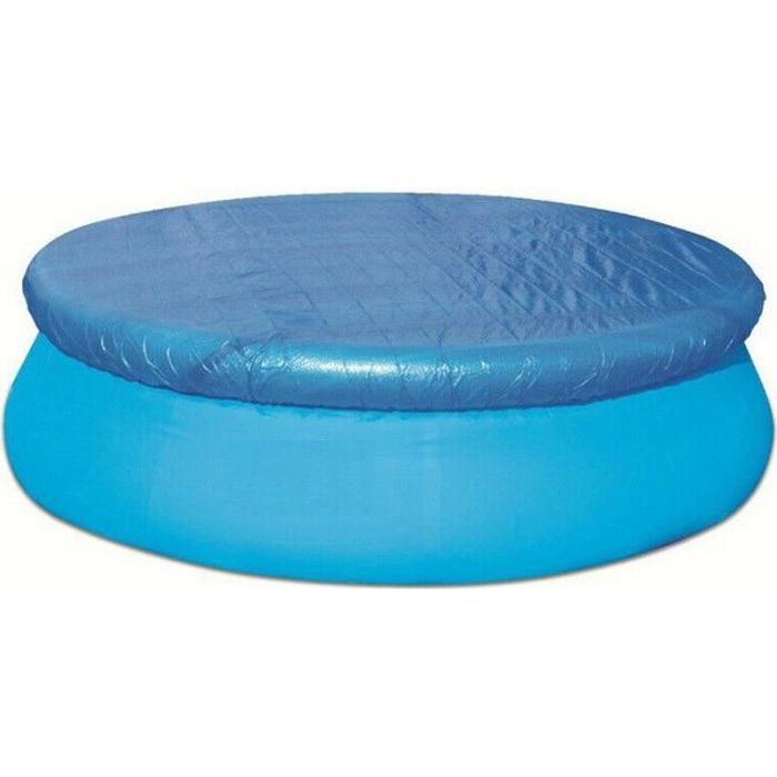Artfeel 183cm Couverture De Piscine Ronde Avec Attaches De