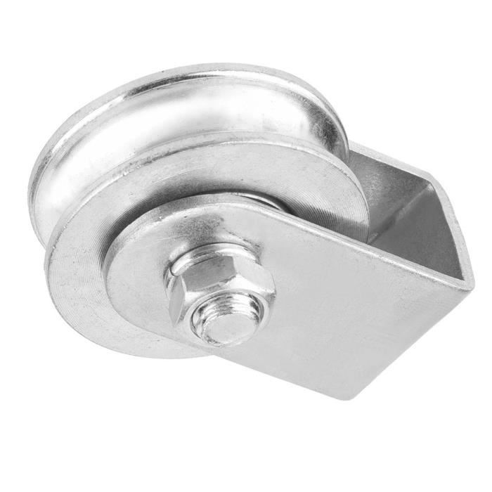 Poulie Plafond Poulie De Levage Mouflage Poulie Simple Pour De Levage Mouflage - Rail Roulette Portail Coulissan Roue Gorge Forme En V 55mm Poulies Cable Treuil Pour Cordes Acier Etc 4 Pcs Poulie Plafond Poulie De Levage Mouflage Poulie Simple Pour De Levage Mouflage - Rail Roulette Portail Coulissan Roue Gorge Forme En V 55mm Poulies Cable Treuil Pour Cordes Acier Etc 4 Pcs
