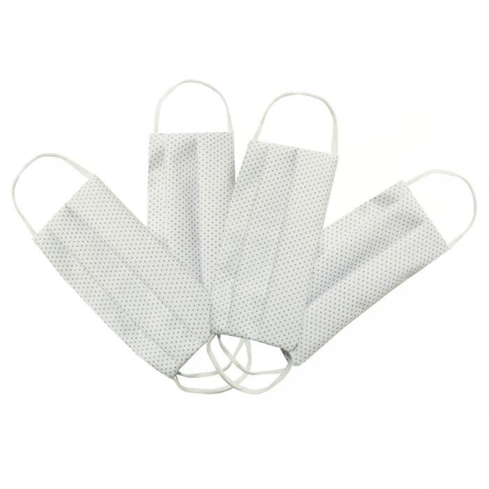 Lot De 8 Masques En Tissu Lavables - Neufs, Fabriqués En France