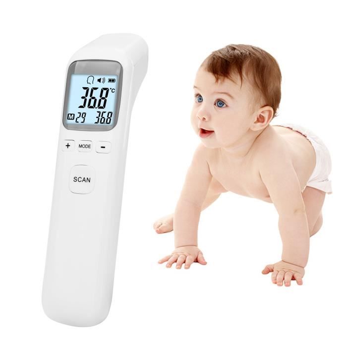 TD® Thermomètre Frontal et Auriculaire Infrarouge Affichage Numérique  Médical Professionnel Bébé Enfant Mesure de température - Cdiscount  Puériculture & Eveil bébé