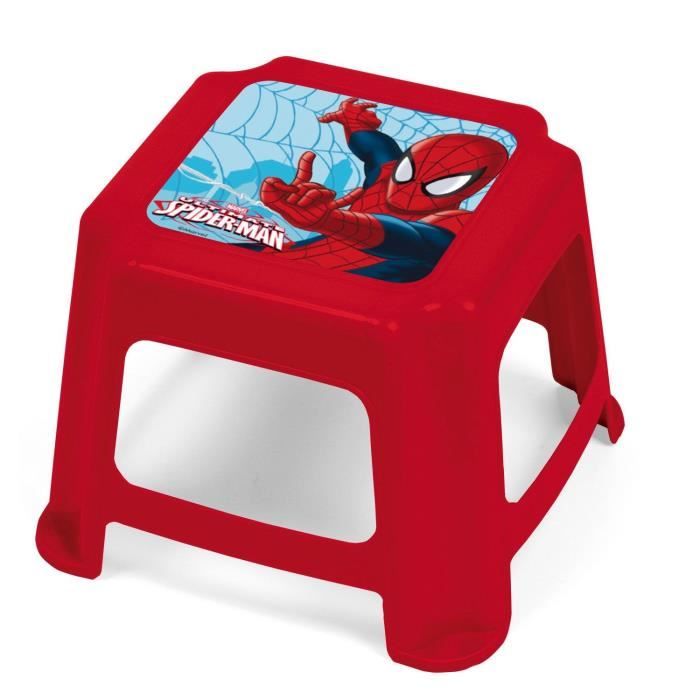 Marvel Spiderman Tabouret Marchepied Pour Enfant Rouge Cdiscount Puericulture Eveil Bebe
