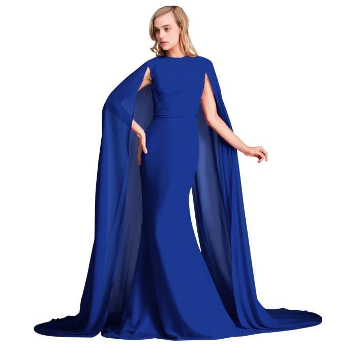 robe de soiree avec cape