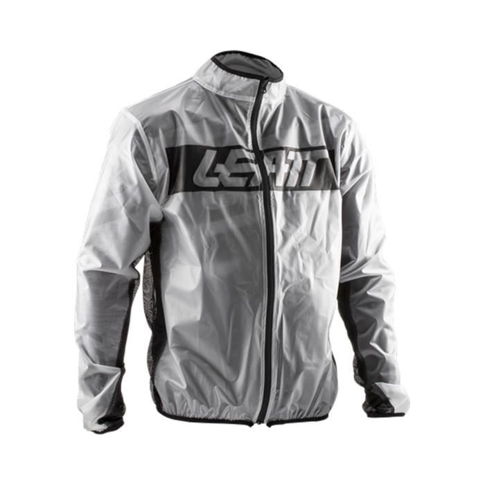 Veste de pluie moto Leatt race cover - blanc - L Veste de pluie moto Leatt race cover - blanc - L