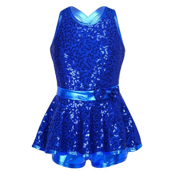 DAXIANG 1 Pc Enfant Fille Gymnastique Justaucorps Sans