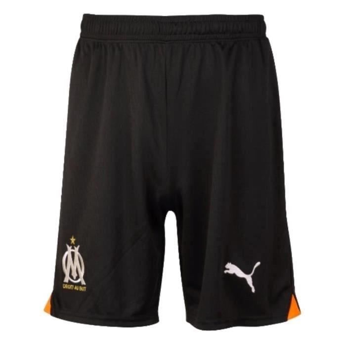 Short de Football - PUMA - Réplica Third OM - Homme - Noir