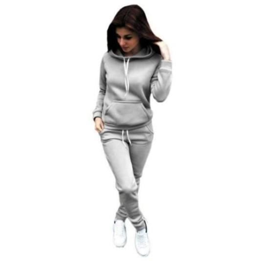 Survêtement Femme 2 Pièces Terecey - Veste Zippée Et Pantalon Jogging, Tissu Extensible, Pour Sport Et Détente