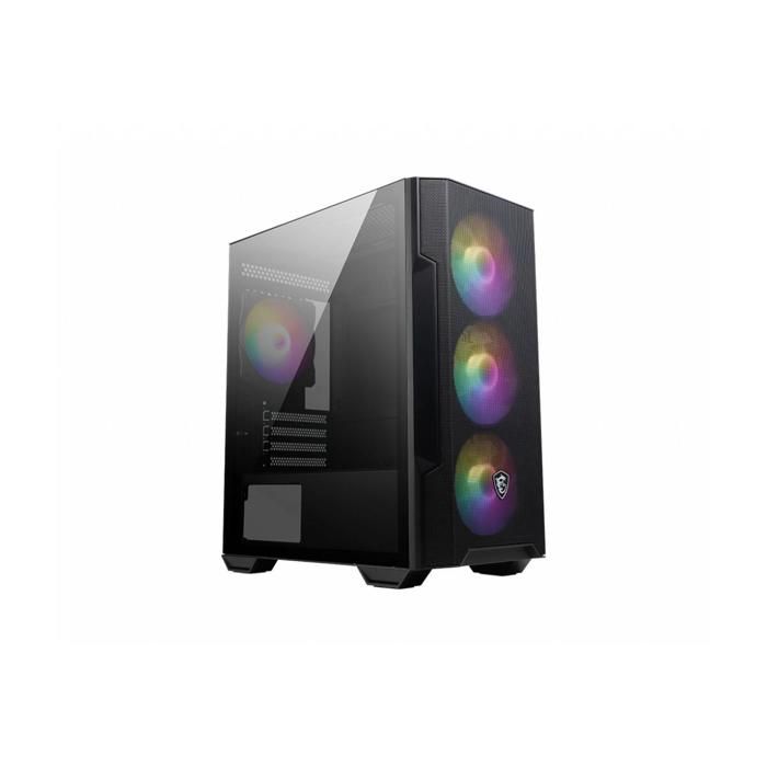 MSI MAG FORGE M100R UNITÉ CENTRALE MIDI TOWER NOIR TRANSPARENT 306-7G