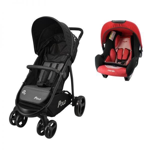 poussette coque inclinable