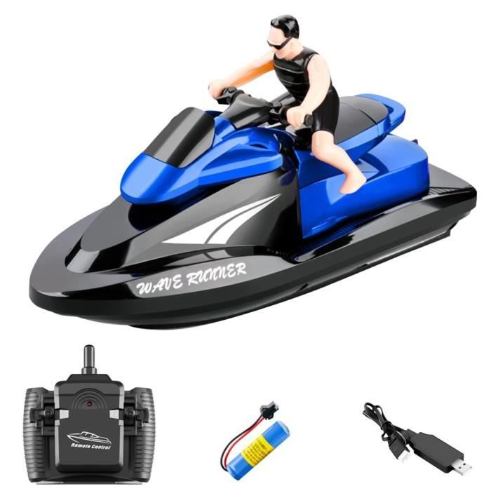 Bateau Télécommandé Cuirassé S19 2.4G – Avec Capteur D'eau, 40 Cm, Prêt à Naviguer, Batterie Incluse