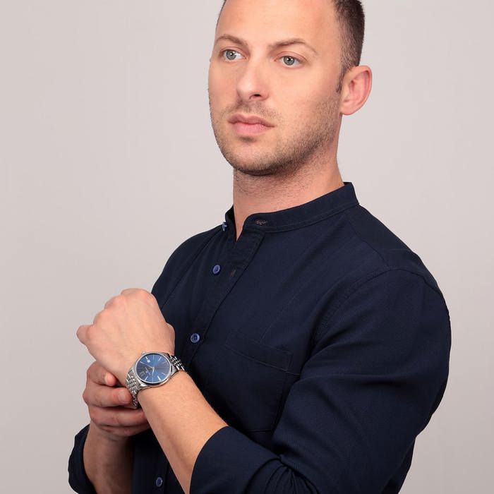 Montre Homme PHILIP WATCH ROMA en Métal Blanc