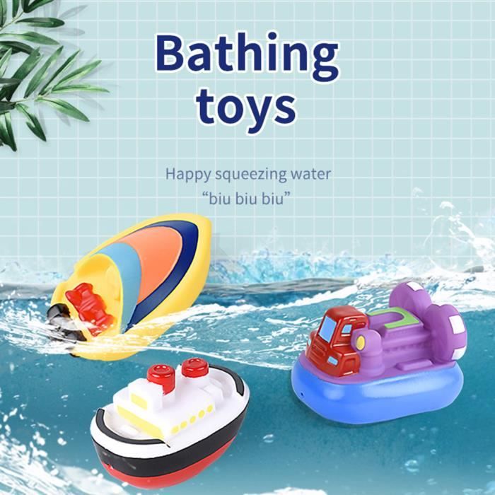 Jouet de bain sous-marin à projection à remonter, jouet de baignoire