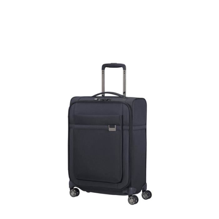 valise cabine souple airea extensible 55 cm dark blue