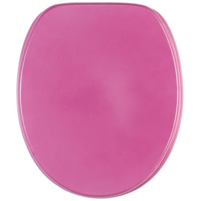 Abattant wc rose fushia cheap