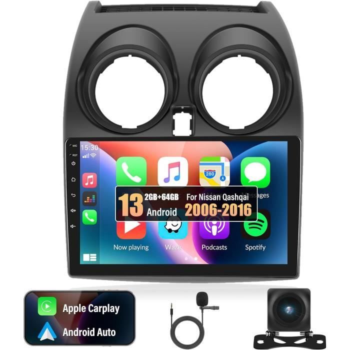 YUNTX [6GB 128GB] Android 13 Autoradio für X-Trail Qashqai j11 Rouge