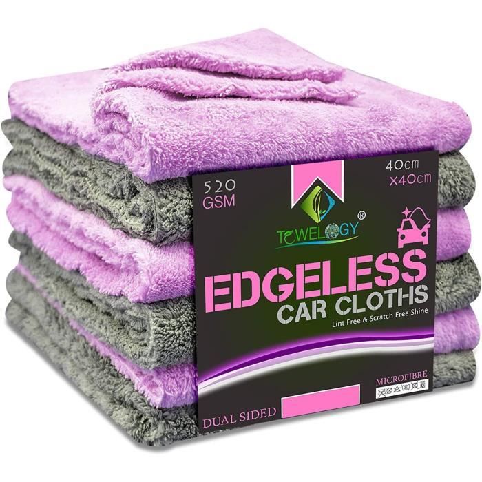 Lot De 4 Chiffons Microfibre Lavables Pour Robot Aspirateur Tesvor S5 Et S5 Max - Compatibles, Réutilisables, écologiques