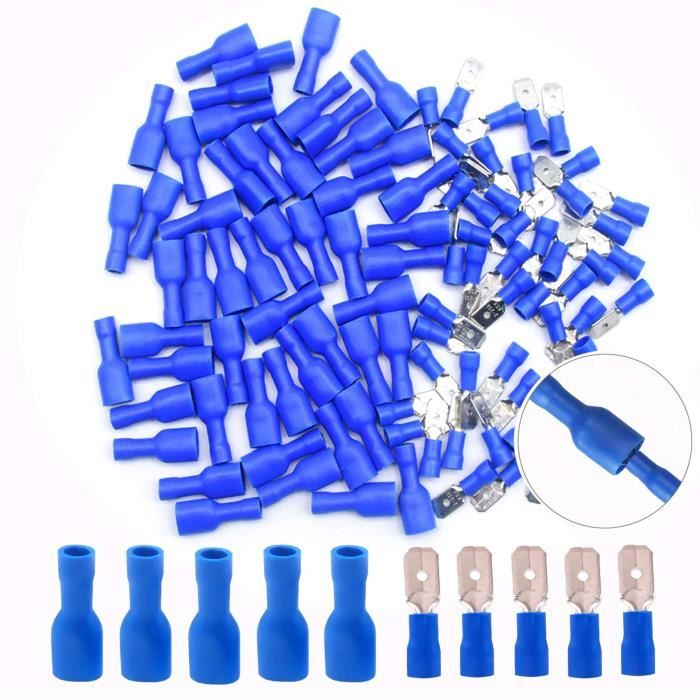 Cosses Tubulaires 6 Mm² M12 - Lot De 10, Cuivre Galvanisé, Sans Trou De Vision, Fabriqué En Allemagne - 10