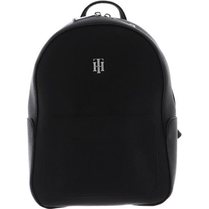 TOMMY HILFIGER TH Essence Backpack Black [126209] Noir Cdiscount