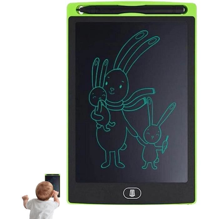Tablette graphique LCD Écriture colorée 10 pouces Tableau à dessin effaçable portable, cadeau Tablette graphique LCD Écriture colorée 10 pouces Tableau à dessin effaçable portable, cadeau