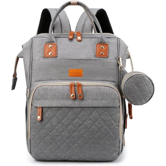 Sac à Langer Imperméable Avec Poche Isotherme - 16 L - Sangle Poussette