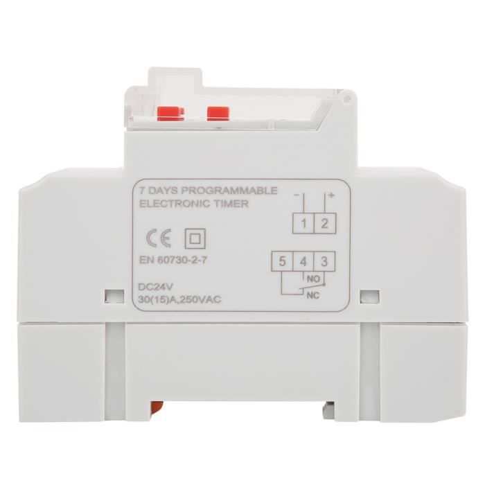 Interrupteur Minuterie Cyclique 24V DC à Inversion De Polarité - Pour Moteur - 1A - Neuf - Marque Deselectra