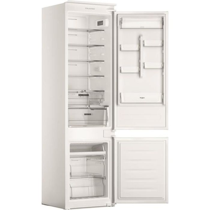Refrigerateur congelateur en bas Whirlpool combine encastrable - WHC20T121 TOTAL NO STRESS -194 CM - WHIRLPOOL