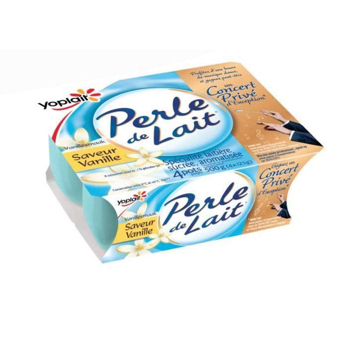 Perle De Lait Arome Vanille 500 G Yoplait Achat Vente Yaourt Fromage Blanc Yoplait Perle De Lait Yaour Cdiscount