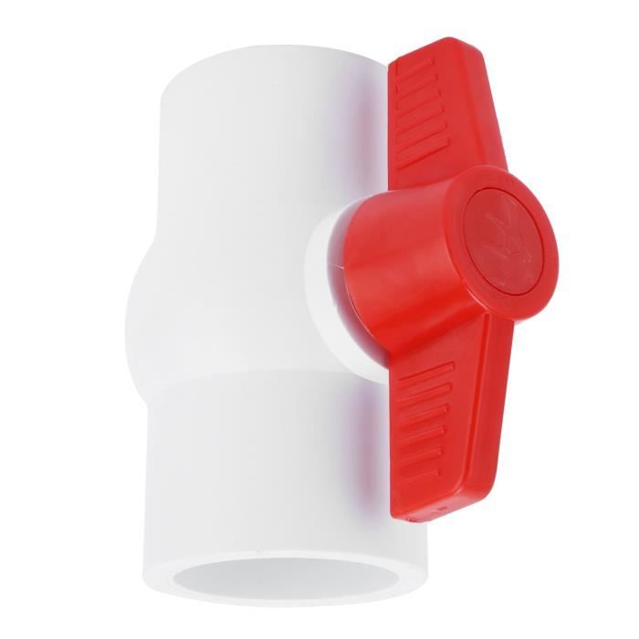 Passe Paroi 40mm Pvc Robinet à Boisseau Sphérique En PVC De 20 à 90 Mm Avec Vanne Pvc 32mm
