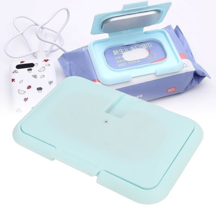 Boîte à Lingettes Humides Cheerhom - Distributeur Avec Couvercle, Blanc, Pour Bébé Ou Salle De Bain