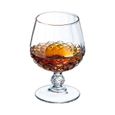 6 verres à Cognac 32cl Longchamp - Cristal d'Arques - Verre ultra transparent au design vintage Cristal Look-1