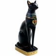 Ancient Egyptien Bastet Déesse Dieu Cat Pharaoh Figurine Statue Vintage Home Desk Decor Ornement Cadeau-1