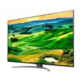 TV LG QNED 4K 139 cm 55QNED816QA - Smart TV - 4 x HDMI - Processeur A7 Gen5 Al Processor 4K - HDR10 - HLG-1