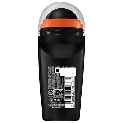 Lot De 6 Déodorants Bille L'Oréal Paris Carbon Protect Ice Fresh – Homme, 50 Ml Chacun – Fraîcheur Intense