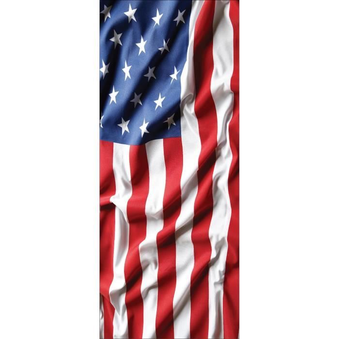 Sticker drapeau amerique
