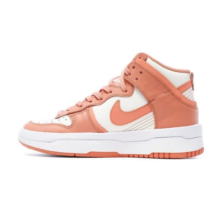 nike dunk high rose femme