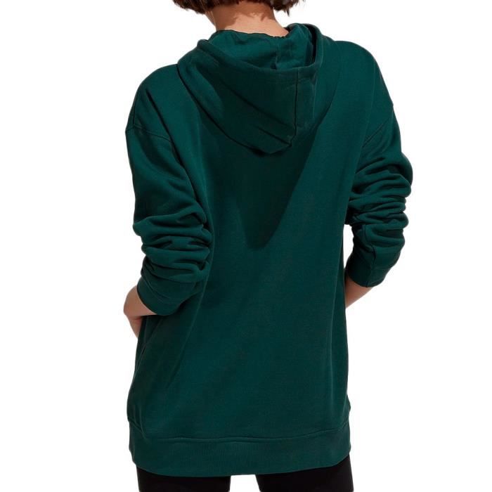 Sweat Vert Femme Adidas Trf Hoodie Green Cdiscount Pr t Porter
