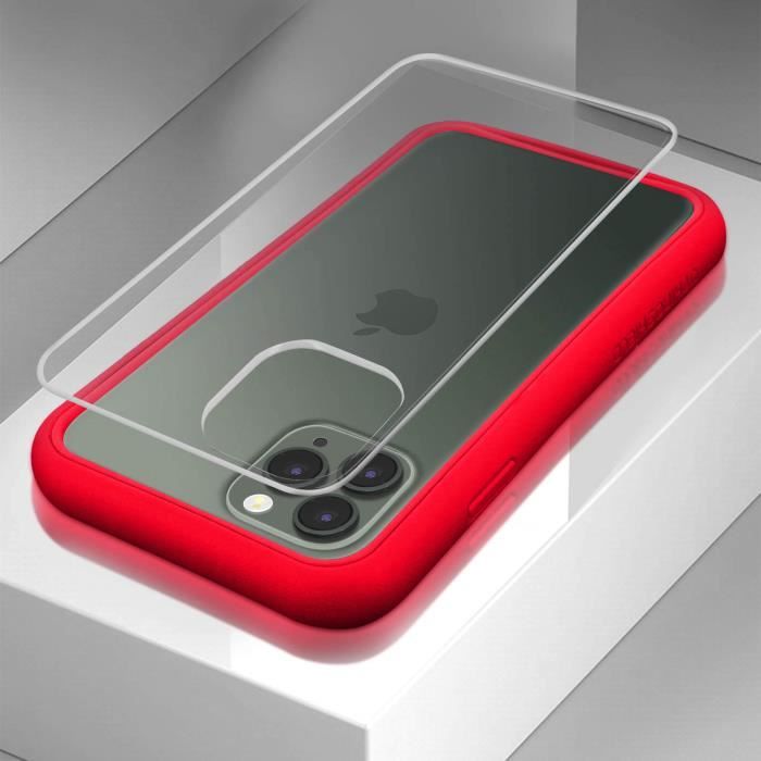 Coque iPhone 11 Pro Max Modulable Bumper Façade arrière Mod NX Rhinoshield  rouge - Cdiscount Téléphonie