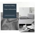 CACHE SOMMIER Cache-sommier Jupe de lit Couvre-lit de Couleur Unie en Coton avec Volants en Dentelle (Color : E, Size : 120x200c35-2