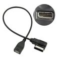Garosa Câble USB pour Audi Interface de Musique USB AMI MMI AUX Adaptateur de Câble MP3 pour Audi A3 S4 A5 S5 A6 S6 A7 Q5-2
