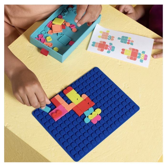 100Pcs Bristle Forme 3D Blocs de Construction Carreaux