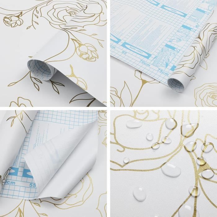 9 Feuilles Papier Peint Autocollant Pour Maison De Poupée – PVC Rose Rayé 297x210 Mm – Déco Réaliste Et Durable