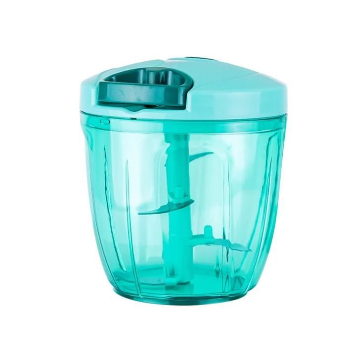 Hachoir Manuel 900 Ml – 5 Lames Inox – Cordon De Tirage – Pour Légumes, Viandes, Noix – Nettoyage Facile - 2