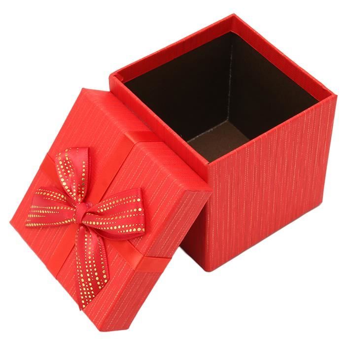 KANUBI Petite boîte cadeau - Boîte cadeau - Petite boîte cadeau carrée  créative - Boîte d'emballage cadeau : : Cuisine et Maison