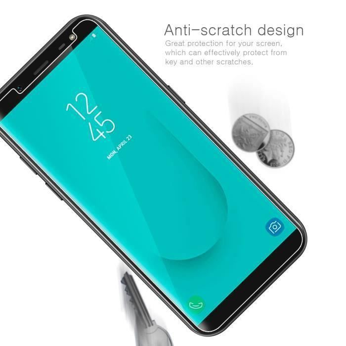 Samsung Galaxy J6 2018 - Véritable vitre de protection écran en Verre trempé  ultra résistante - Protection écran - Topacss