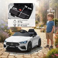 AIYAPLAY Voiture électrique enfant Mercedes-AMG CLA 45, télécommande AIYAPLAY Voiture électrique enfant Mercedes-AMG CLA 45, télécommande