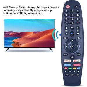 Télécommande Pour TV Continental Edison CELED32SA420B6 (LE-32N4) - Neuf