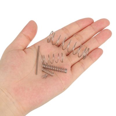 2 Ressorts De Compression - Longueur Libre 150mm, Diamètre Extérieur 30mm, Fil 3,0mm - Élastiques, Résistants à La Fatigue